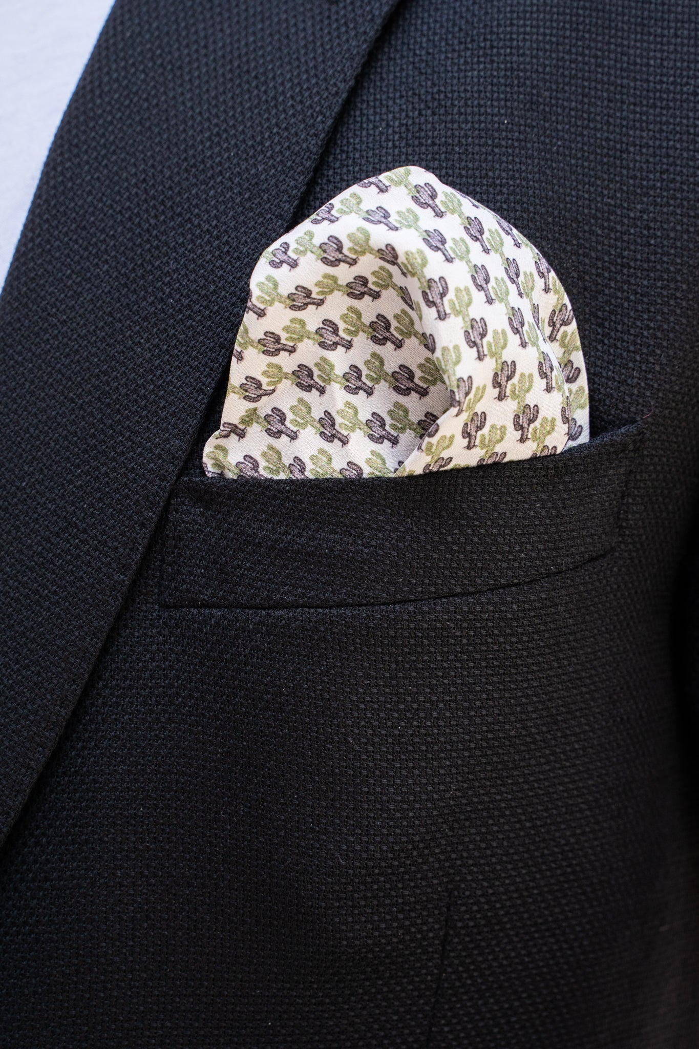Can't Touch This Pocket Square RARE CUT 