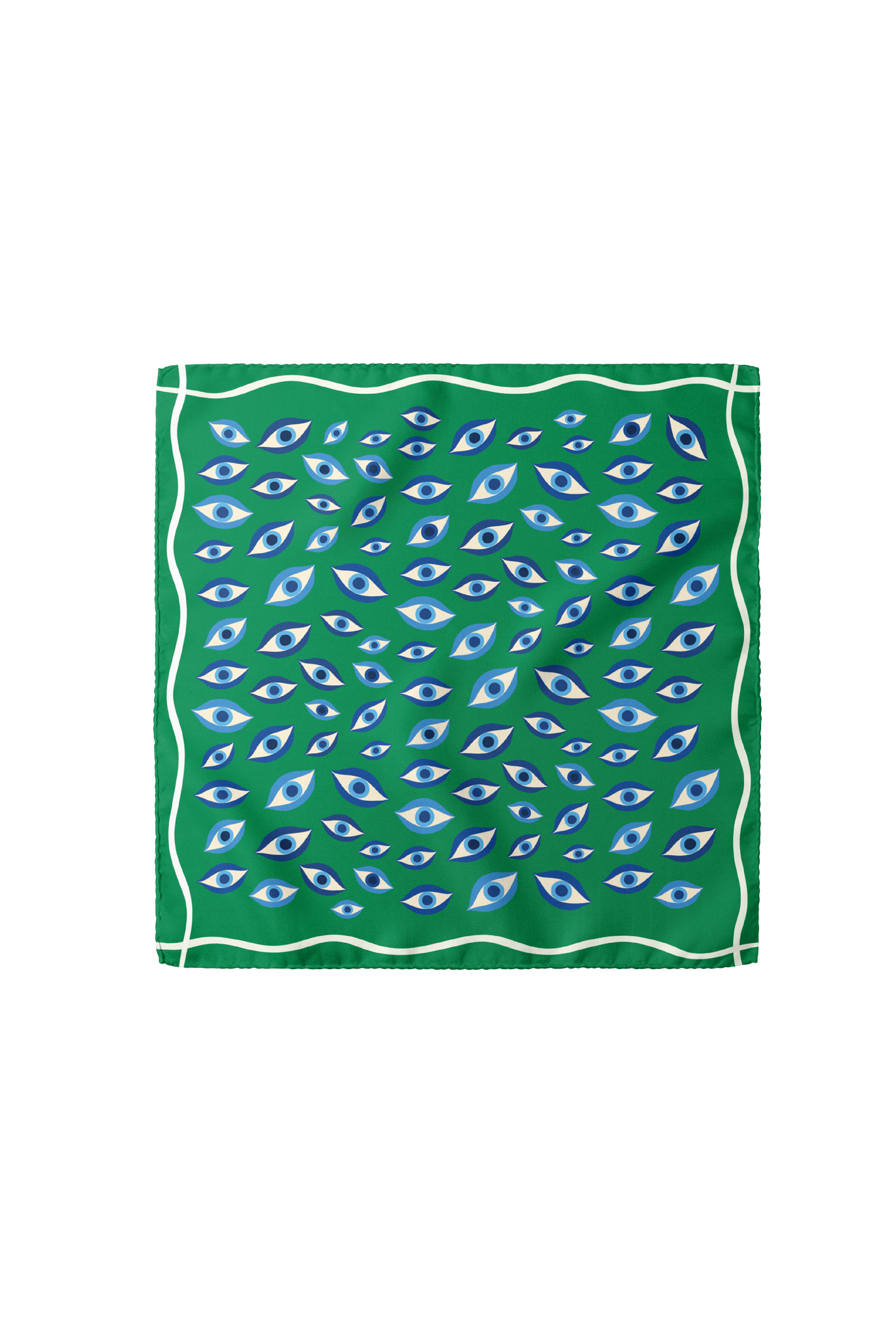 Aegean Eye Greek, green RARE CUT 