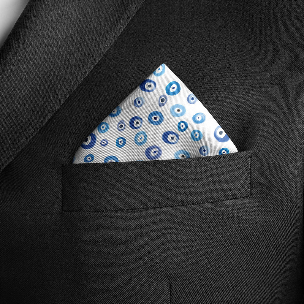 All Eyes On Me Pocket Square RARE CUT 
