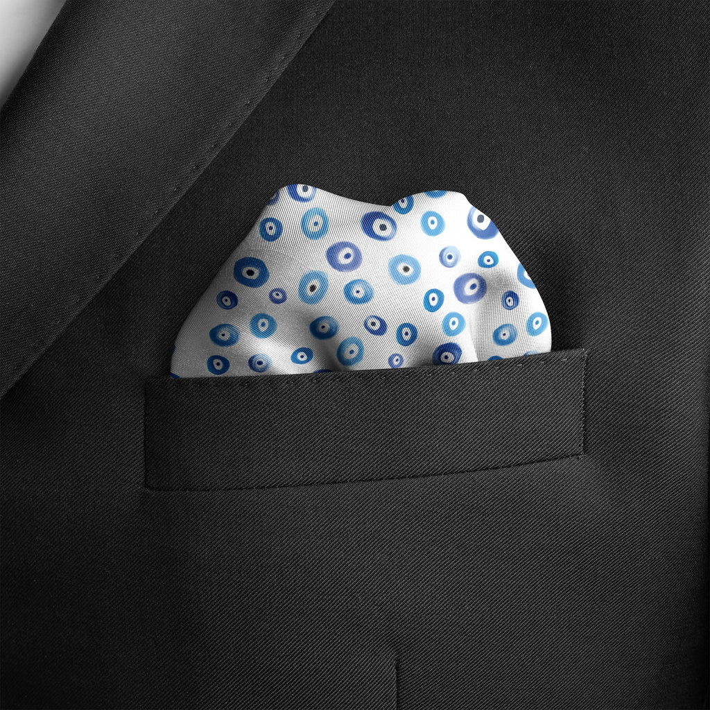 All Eyes On Me Pocket Square RARE CUT 
