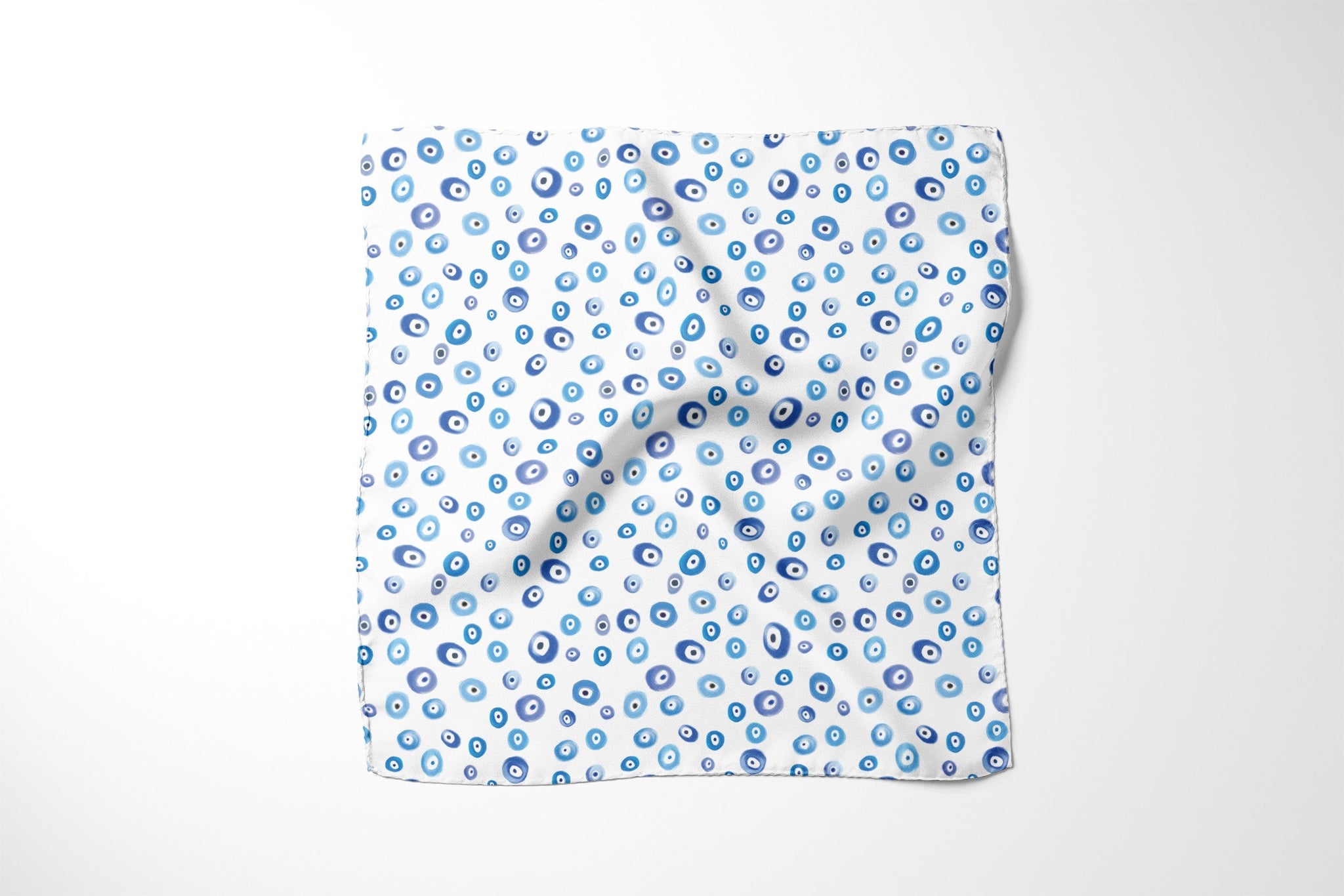 All Eyes On Me Pocket Square RARE CUT 