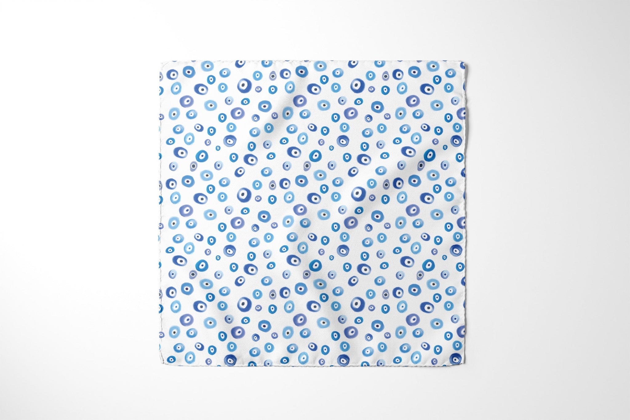 All Eyes On Me Pocket Square RARE CUT 