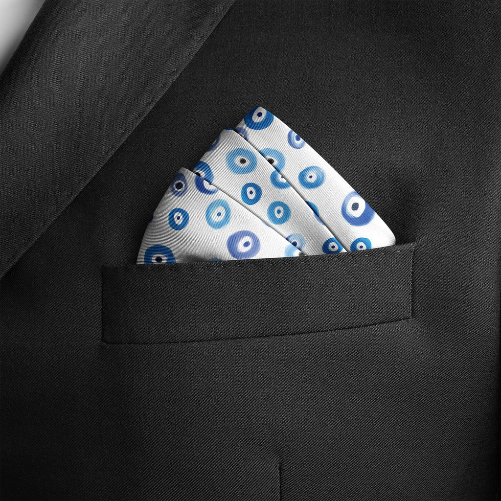 All Eyes On Me Pocket Square RARE CUT 