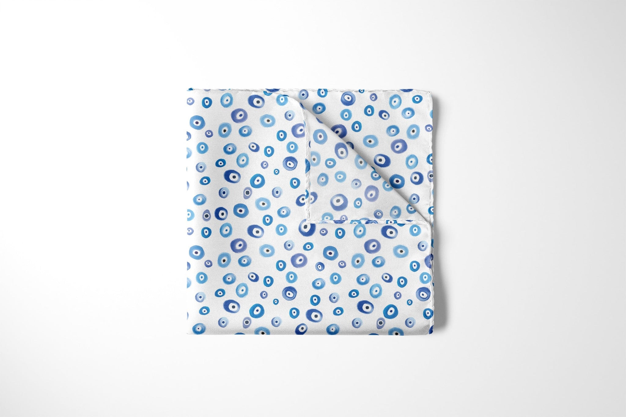 All Eyes On Me Pocket Square RARE CUT 