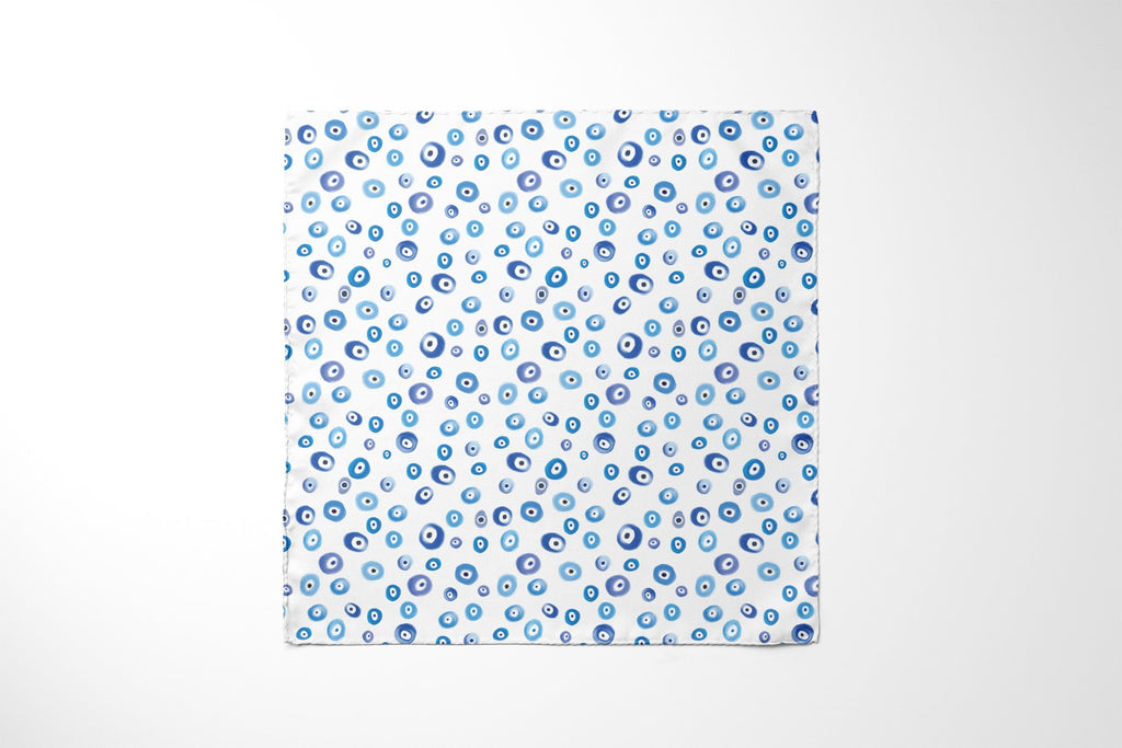 All Eyes On Me Pocket Square RARE CUT 