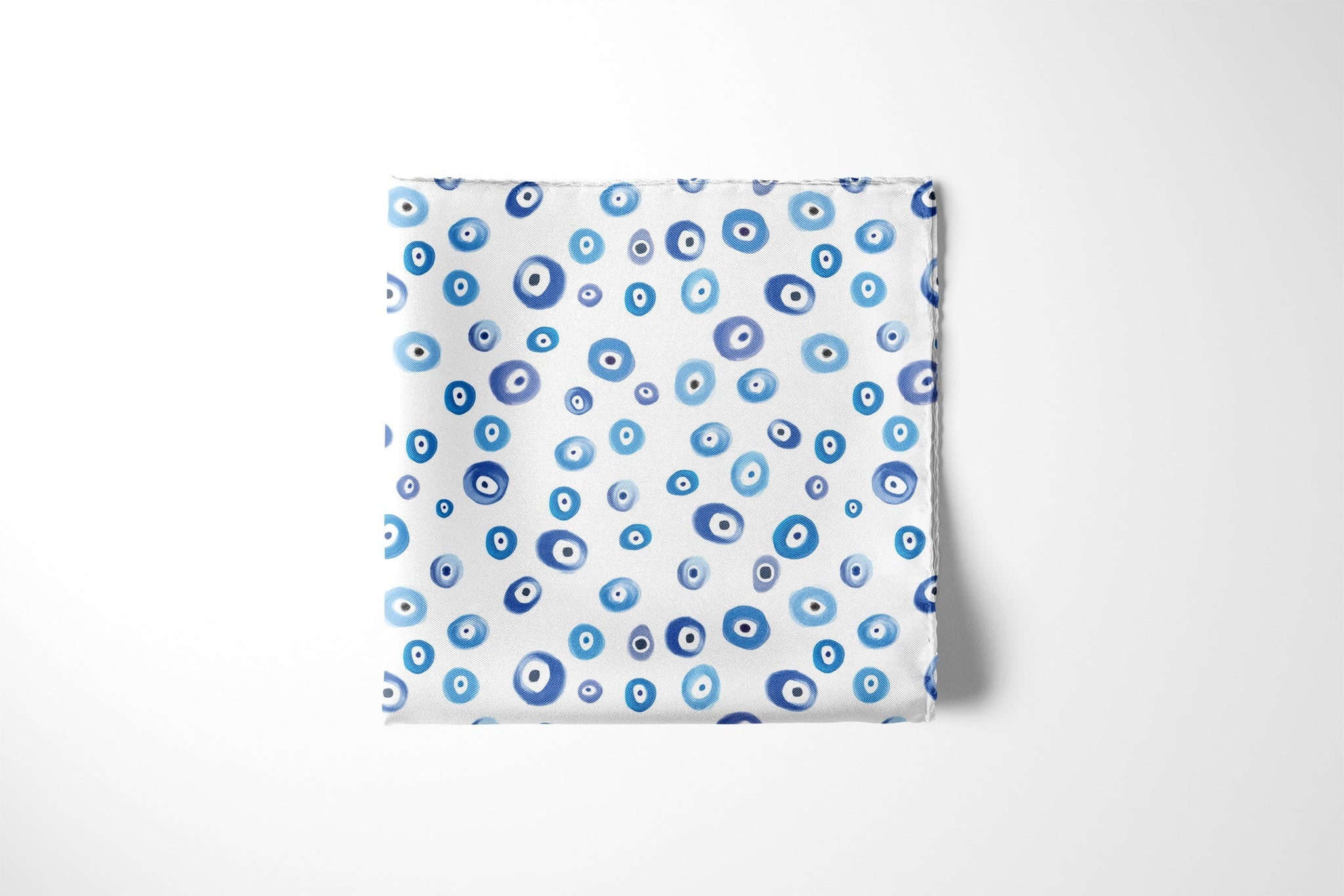 All Eyes On Me Pocket Square RARE CUT 