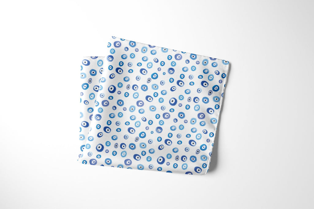 All Eyes On Me Pocket Square RARE CUT 