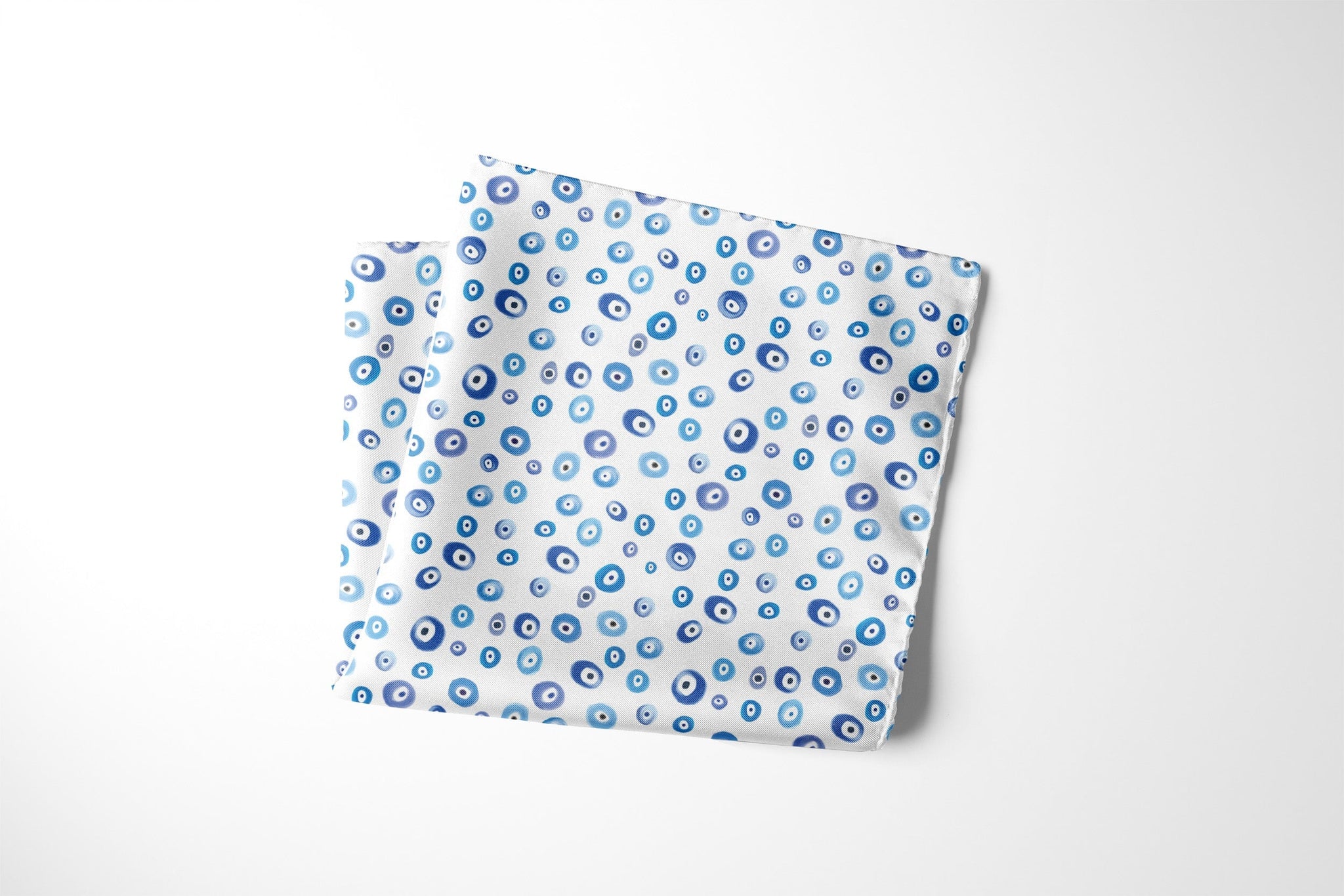 All Eyes On Me Pocket Square RARE CUT 