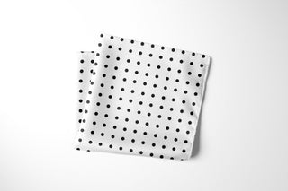 Jet White Dots - RARE CUT