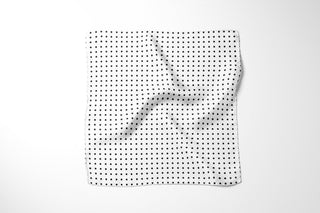 Jet White Dots - RARE CUT