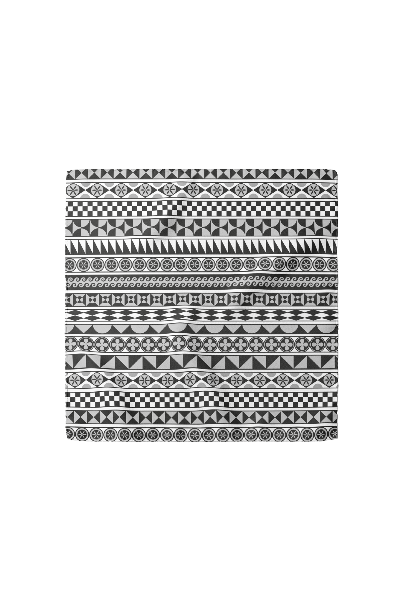 Pyrgi - Black & White Greek, black, white RARE CUT 