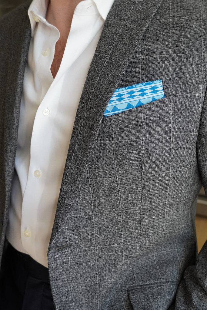 Pyrgi Blue Greek, blue RARE CUT 