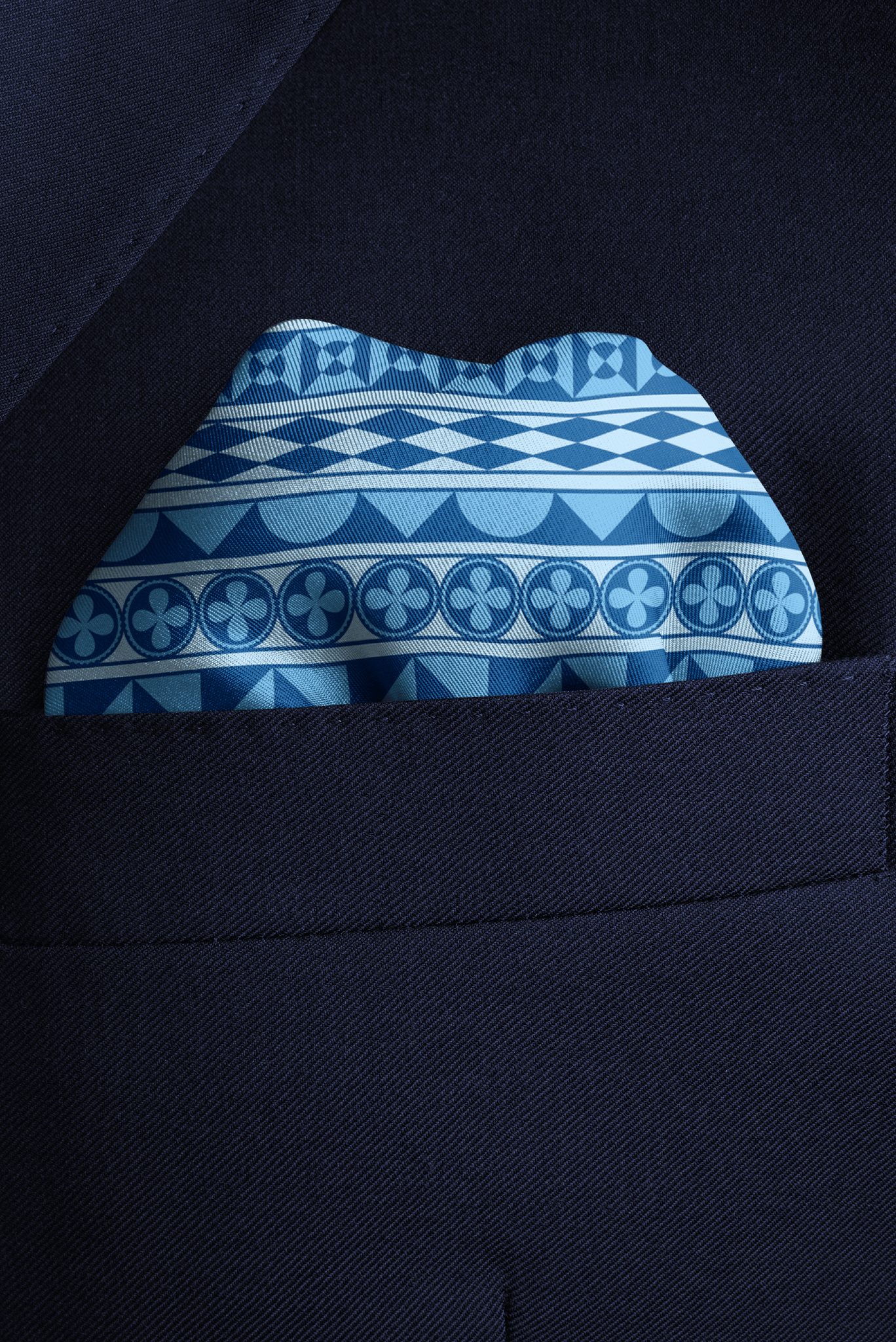 Pyrgi Blue Greek, blue RARE CUT 