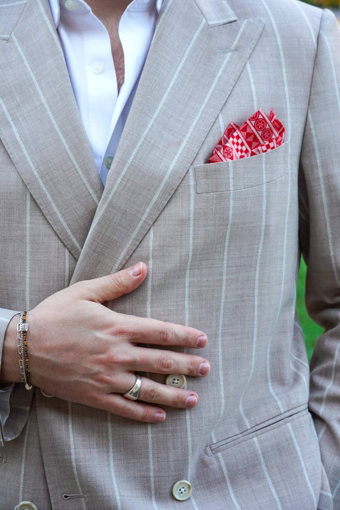 Pyrgi Red Greek, red RARE CUT 