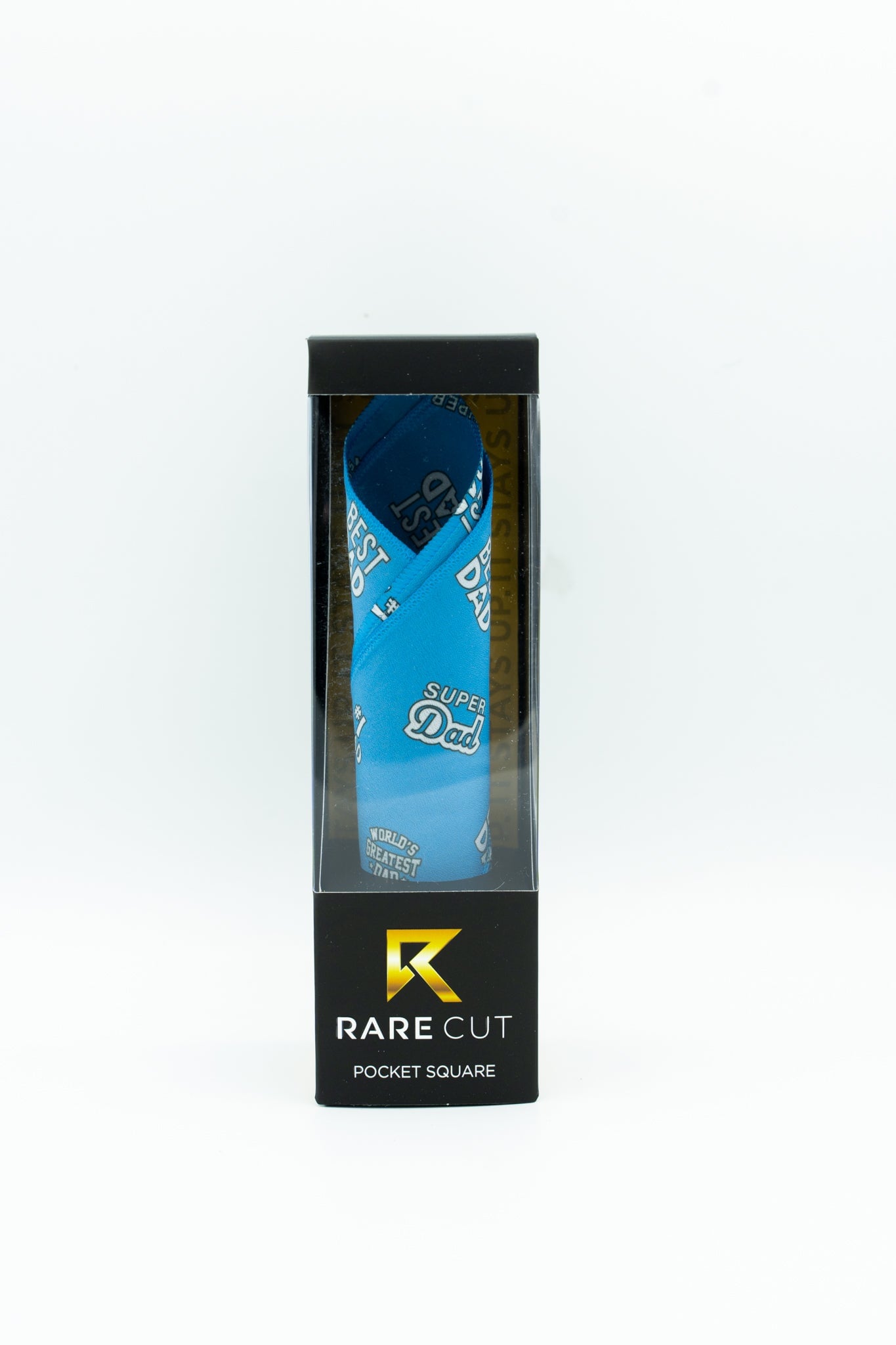 Best Dad Pocket Square RARE CUT 