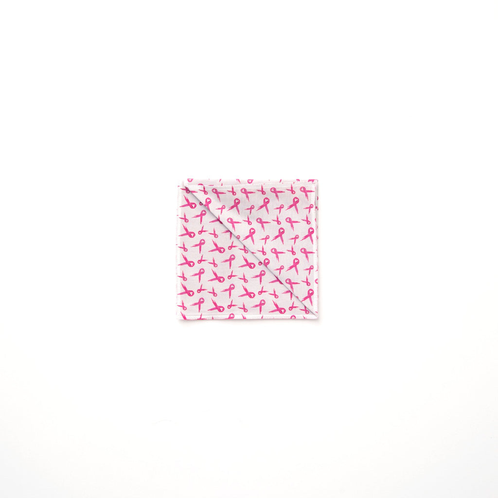 RARE CUT's Breast Cancer Awareness Pocket Square