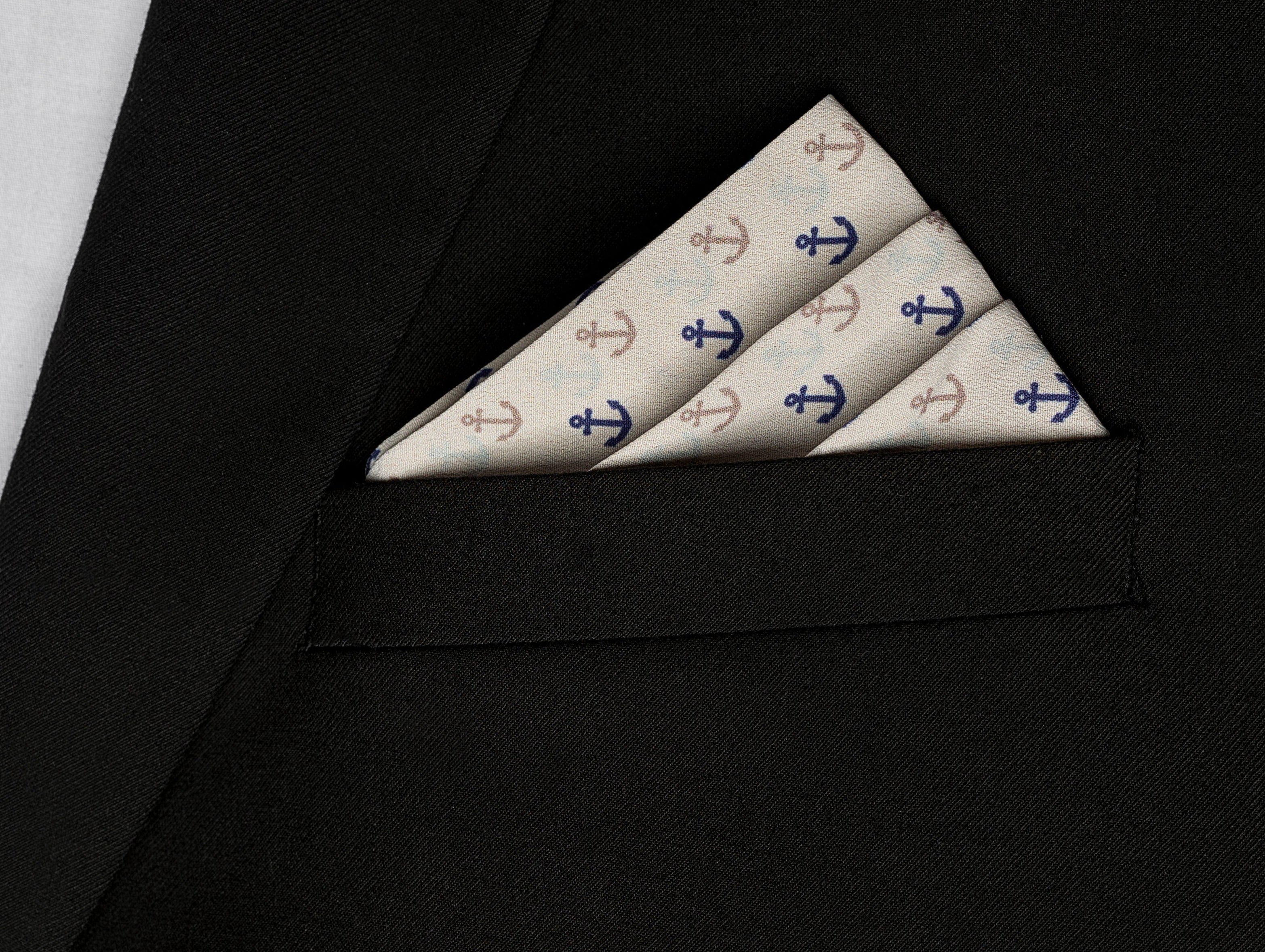 Feelin' Nauti Pocket Square RARE CUT 