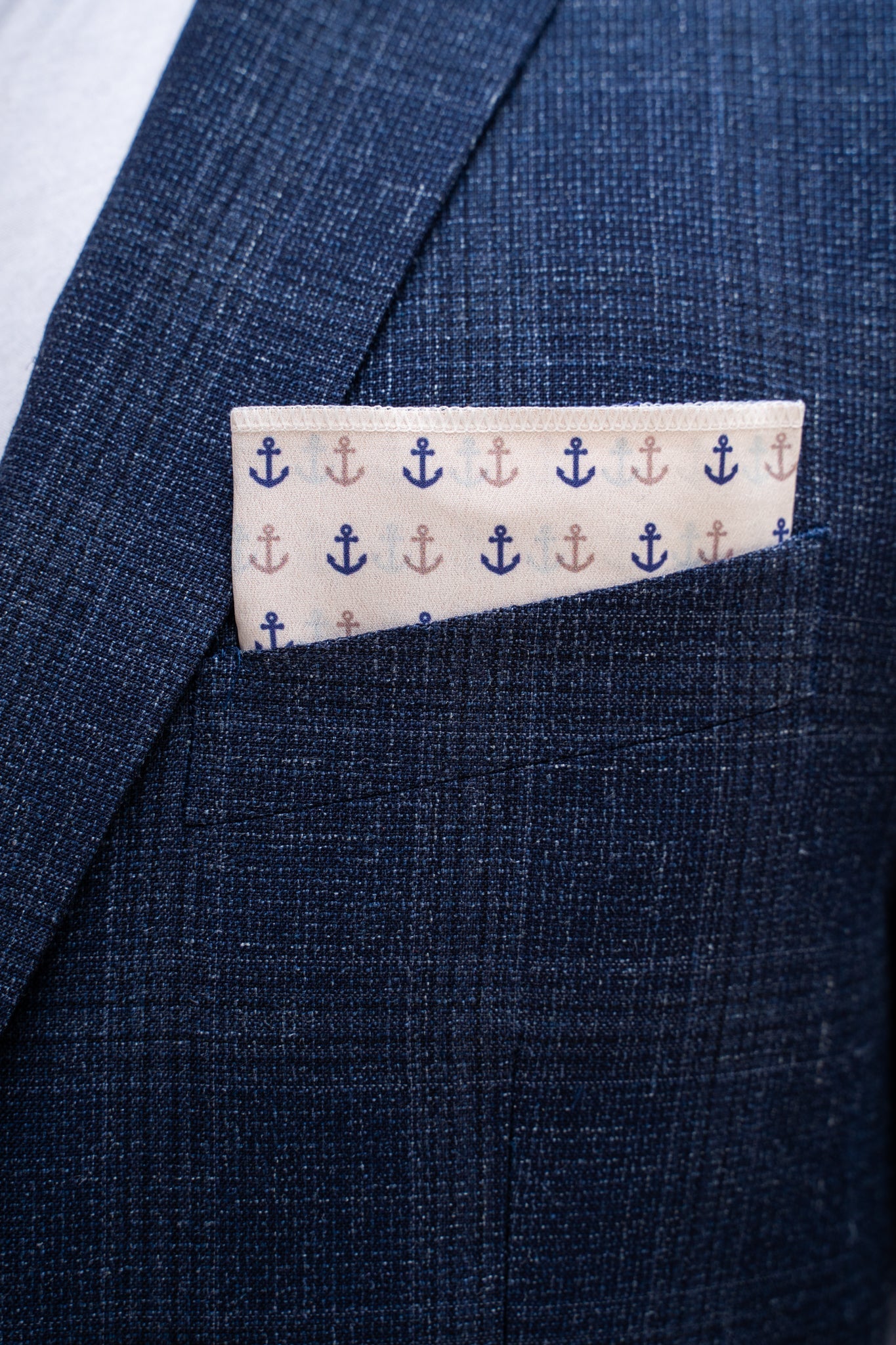 Feelin' Nauti Pocket Square RARE CUT 