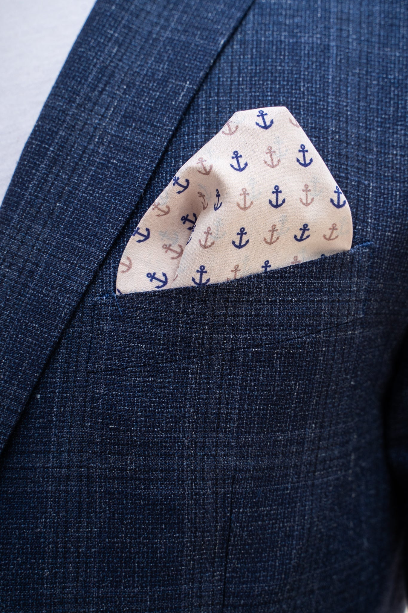Feelin' Nauti Pocket Square RARE CUT 