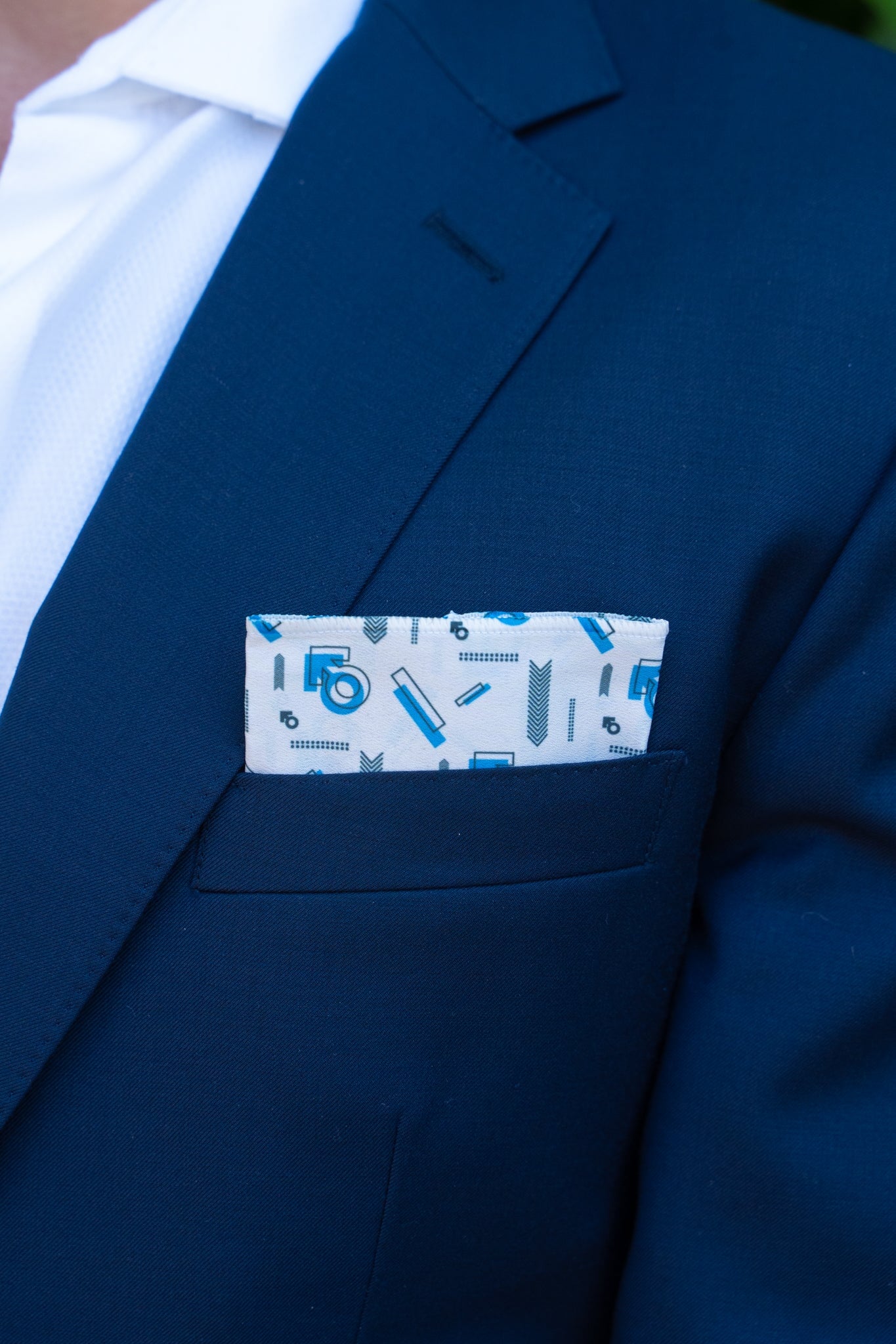 Men's Health Week Pocket Square RARE CUT 