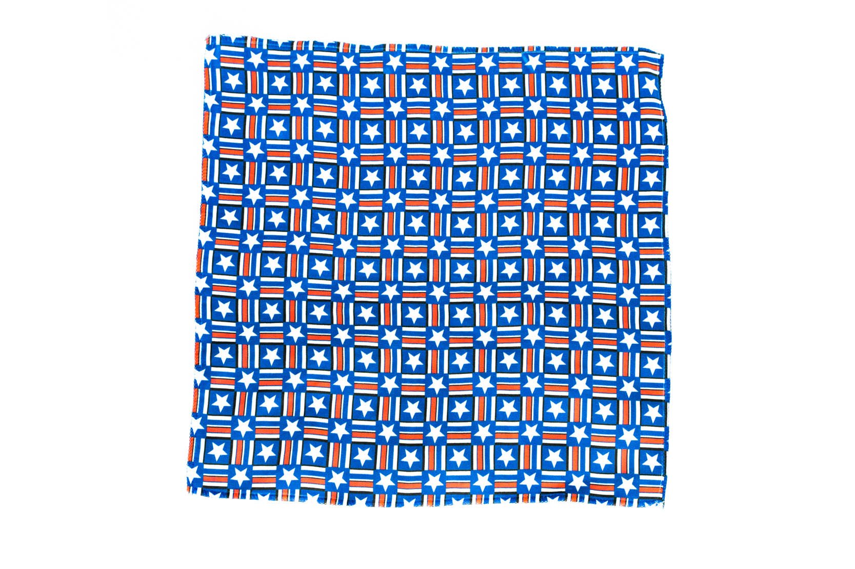 RARE CUT's Old Glory Pocket Square