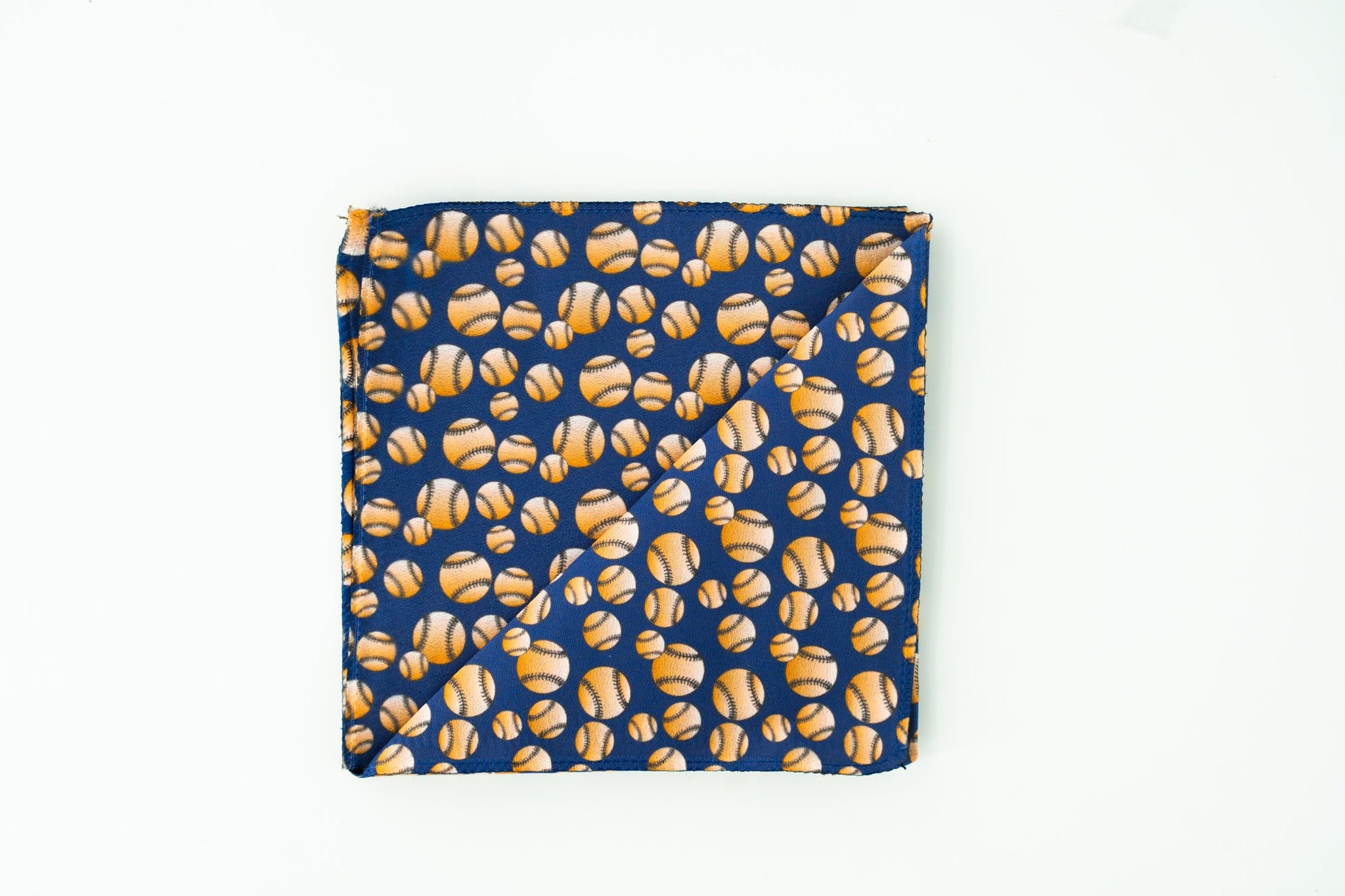 RARE CUT's Queens Baseball Pocket Square