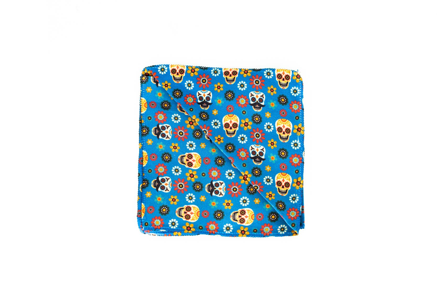 RARE CUT's Sugar Skulls 2.0 Pocket Square