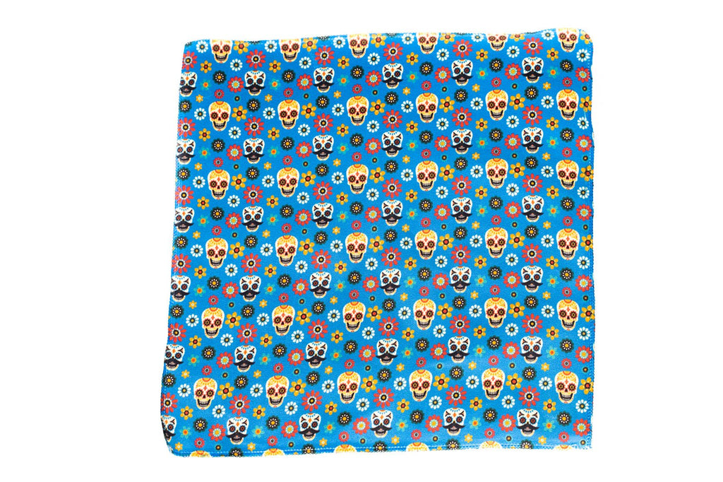 RARE CUT's Sugar Skulls 2.0 Pocket Square