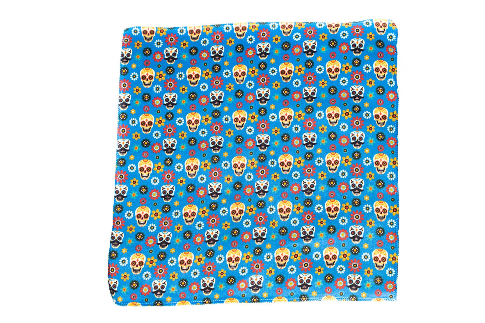 RARE CUT's Sugar Skulls 2.0 Pocket Square